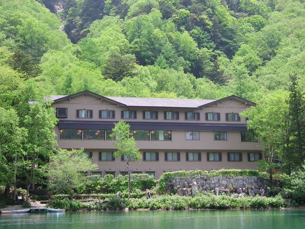 Taishoike Hotel Matsumoto Exteriör bild